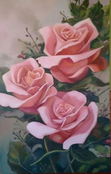 17 mejores ideas sobre Pintura Al Óleo De Flores en Pinterest ...