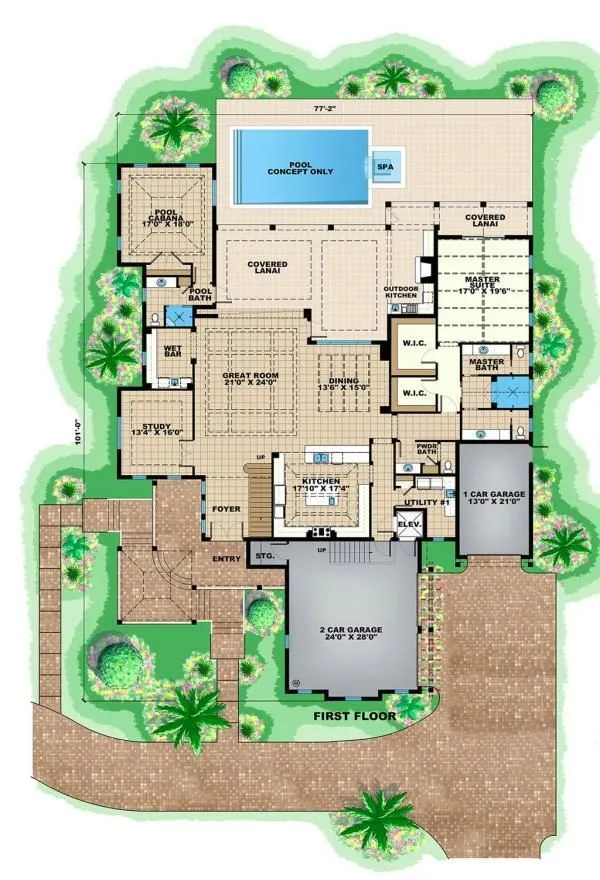 17 mejores ideas sobre Planos De Planta De Mansión en Pinterest ...