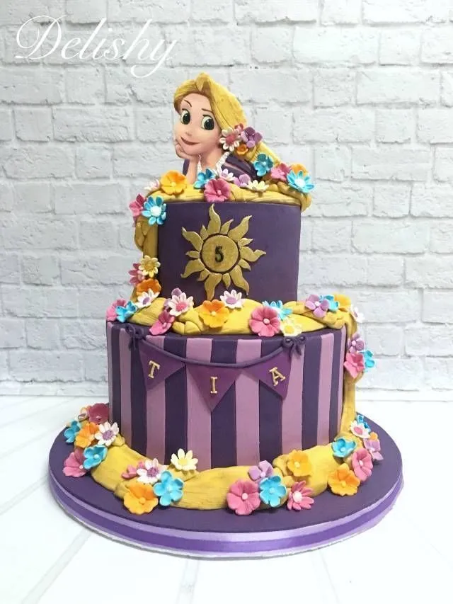 17 mejores ideas sobre Rapunzel Cake en Pinterest | Tortas del ...