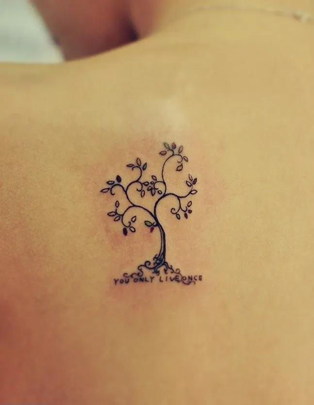 17 mejores ideas sobre Tatuajes De Árbol en Pinterest | Tatuajes ...