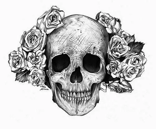 17 mejores ideas sobre Tatuajes De Calavera en Pinterest ...