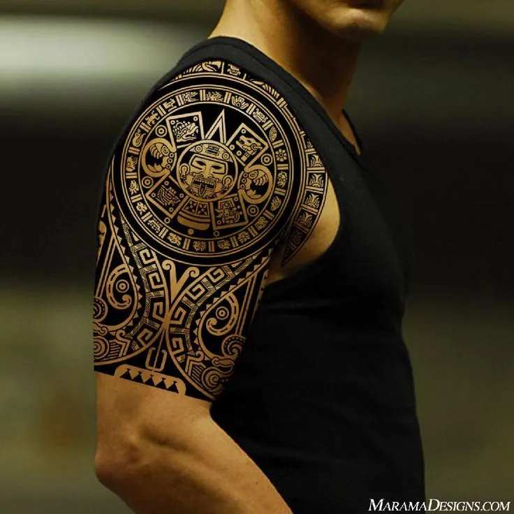 17 mejores ideas sobre Tatuajes De Calendario Azteca en Pinterest ...