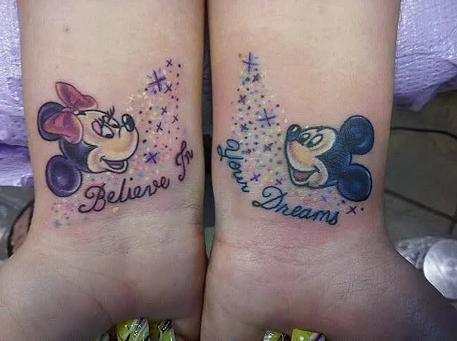 17 mejores ideas sobre Tatuajes De Mickey Mouse en Pinterest ...