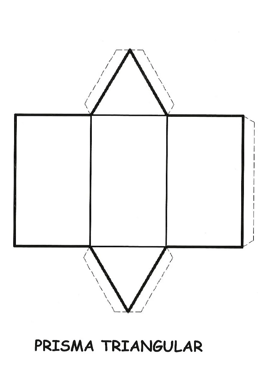 17 Moldes de figuras geométricas para imprimir, recortar e colar ...