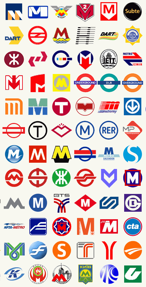 171 Metro logos from around the world - Core77