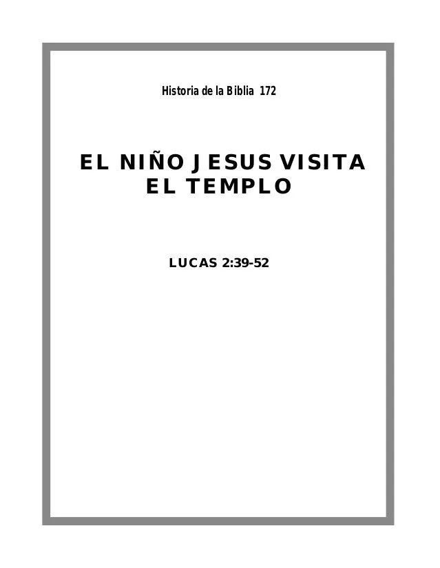 172 el niño jesus visita el templo