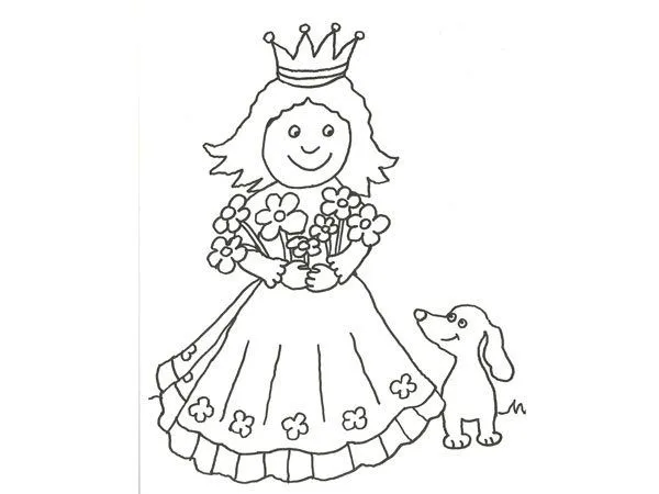 17550-4-dibujo-de-una-princesa ...