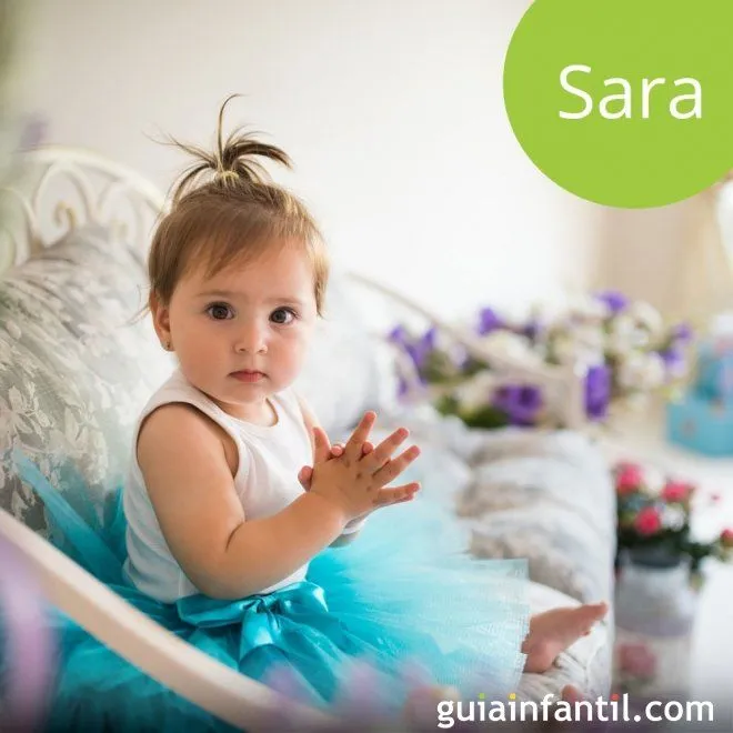 Los nombres de niñas más populares. Sara - Nombres de niñas más ...