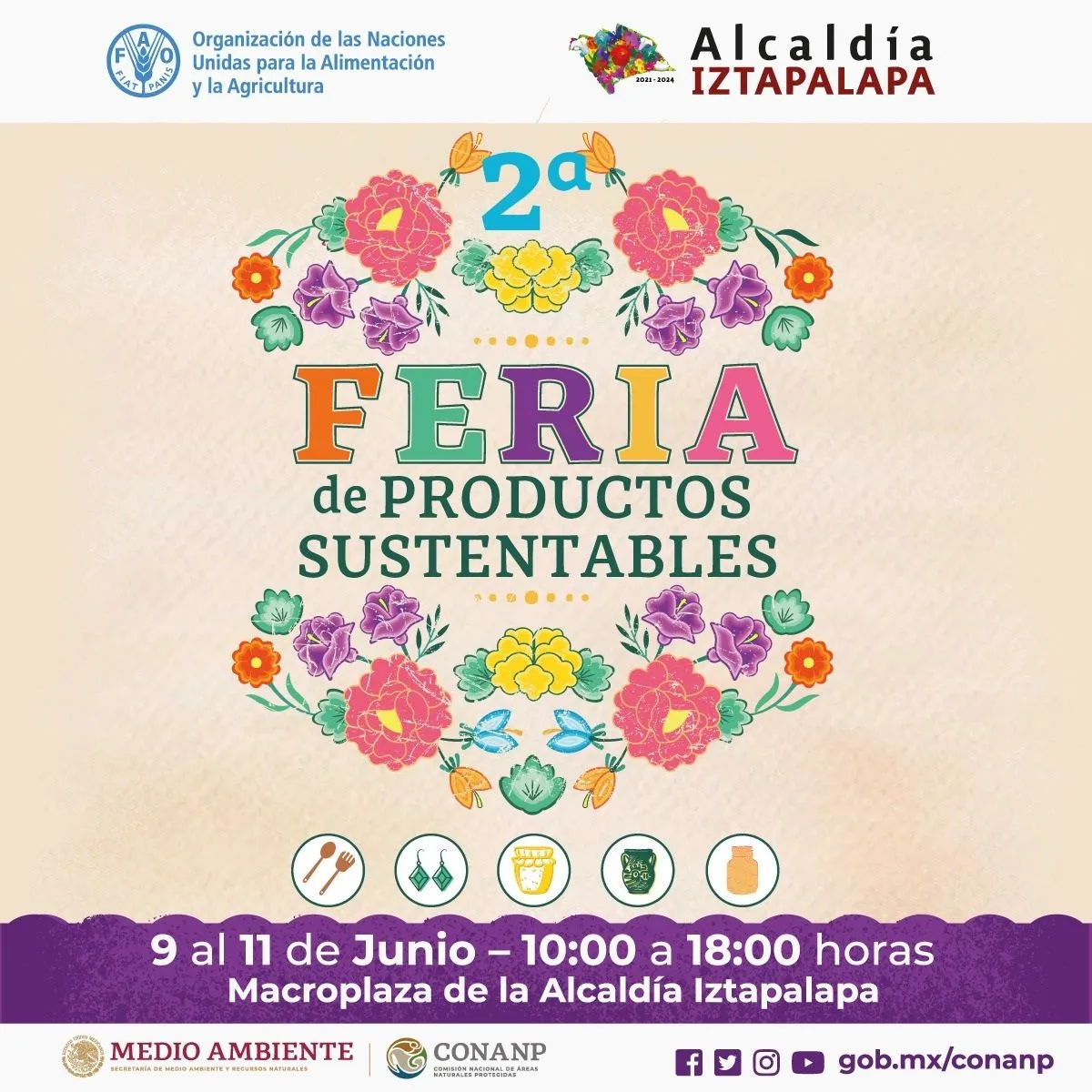 2° Feria de Productos Sustentables • Cartelera Cultural de la Ciudad de  México • CDMX Cartelera Cultural