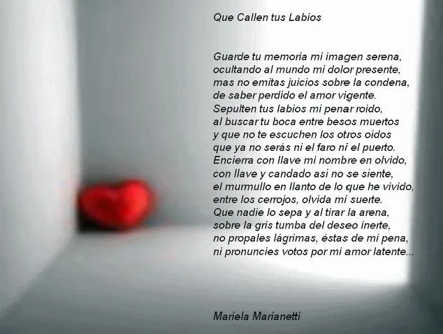 2- Poema de Amor Ilustrado - LETRAS QUE NACEN EN EL ALMA Poesías ...