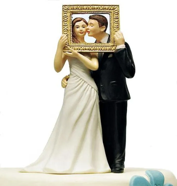 20 Figuras divertidas para tortas de bodas