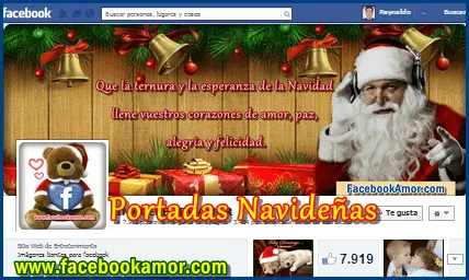 20 Portadas de Feliz navidad para biografía de facebook gratis ...