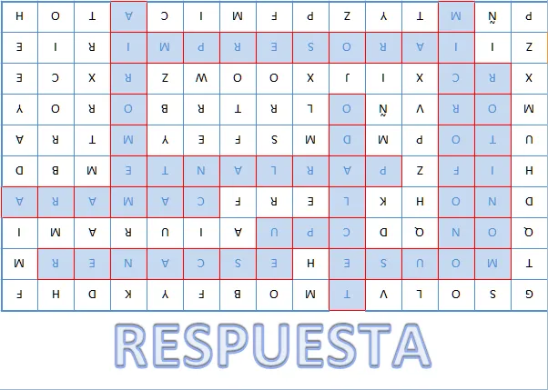 Segundo C 2011 06: Sopa de letras