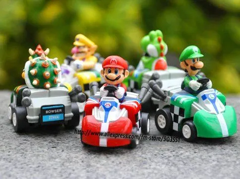 2011 llegan nuevos super mario bros kart tire hacia atrás del ...