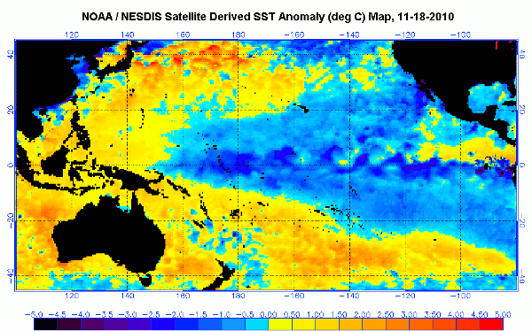 2011: Warmest "La Nina" Year on Record Globally | Paul Yeager