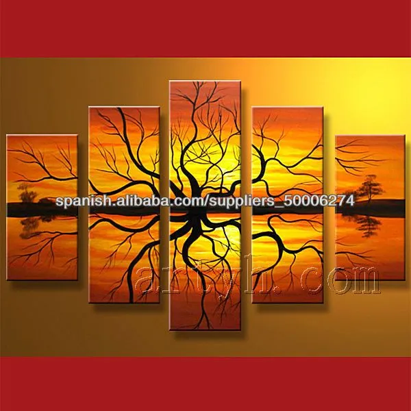 2013 mejor precio cuadros decorativos para el paisaje-Pintura y ...