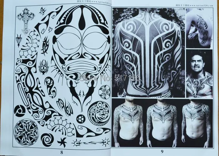 2014 nuevo tatuaje libro chino tradicional del tatuaje libros ...