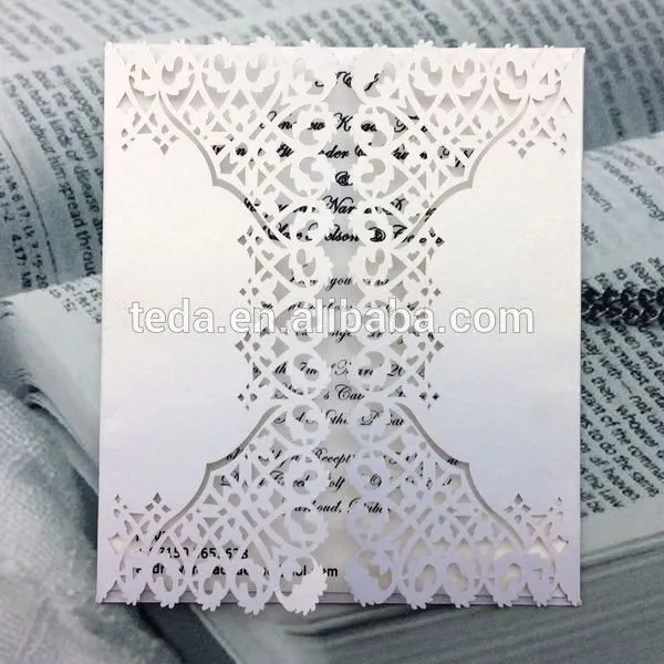 2015 Teda envío libre invitaciones de la boda ( FC-001 )-Artesanía ...