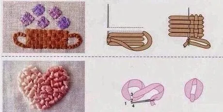 23 Bordados bonitos con esquemas - Paperblog