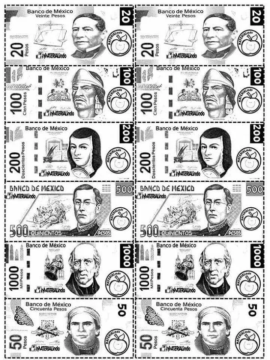23 ideas de Billetes y Monedas | billetes, monedas, moneda mexicana