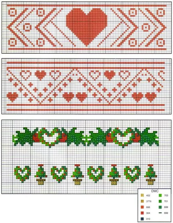 23 ideas de Cenefas navidenas punto de cruz | punto de cruz, punto de cruz navidad, cenefas navideñas