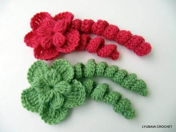 25+ free easy crochet flowers patterns