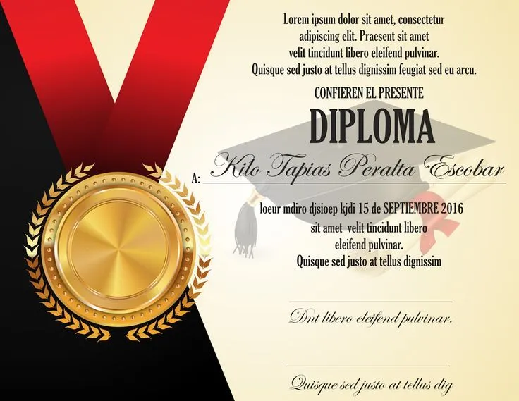 25 ideas destacadas sobre Diseño De Diplomas en Pinterest ...