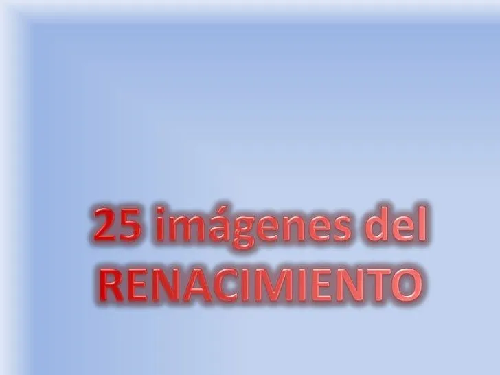 25 ImáGenes Del Renacimiento