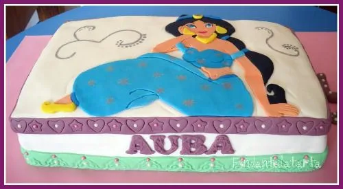 Tarta princesa Yasmine