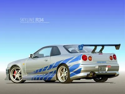 2F2F Skyline Vector by p3nx Fotos de autos tuning y camionetas!