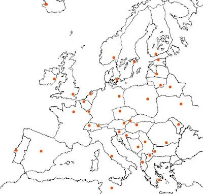 3º ESO Mapa político de Europa | Geografía e Historia