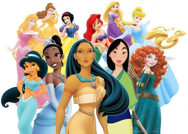 30 Best and Beautiful Disney Cartoon Characters for your inspiration