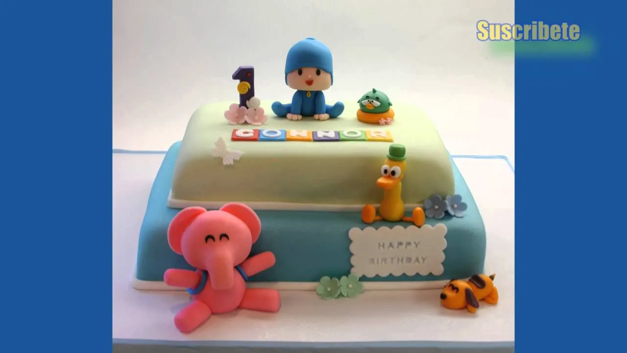 30 Ideas De Como Hacer Pasteles De Pocoyo - YouTube