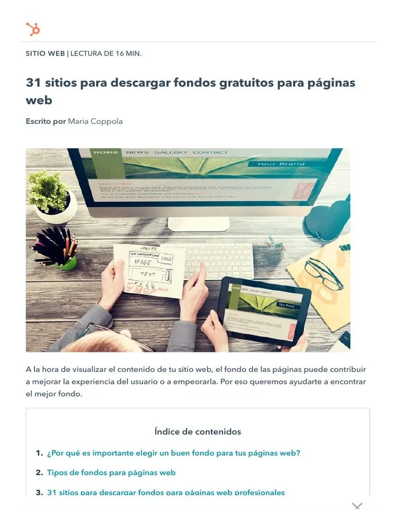 31 Sitios para Descargar Fondos Gratuitos para Páginas Web | PDF | Red  mundial | Internet y web