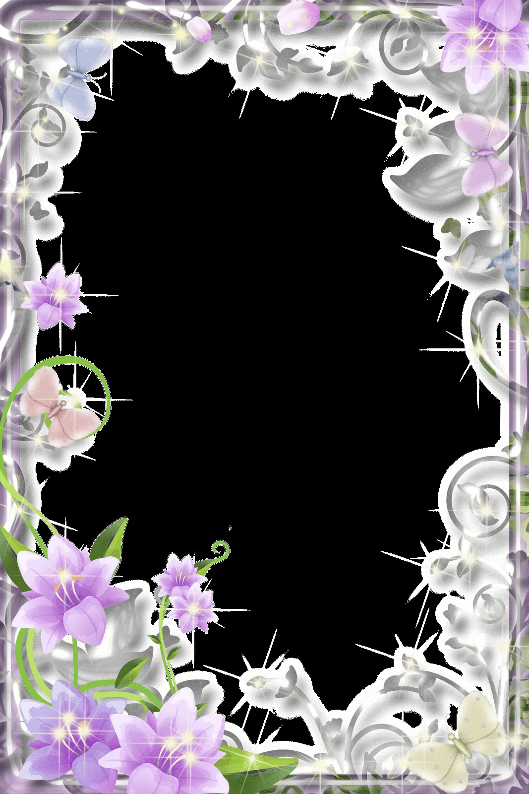 32 frames PNG flores | Imagens para photoshop