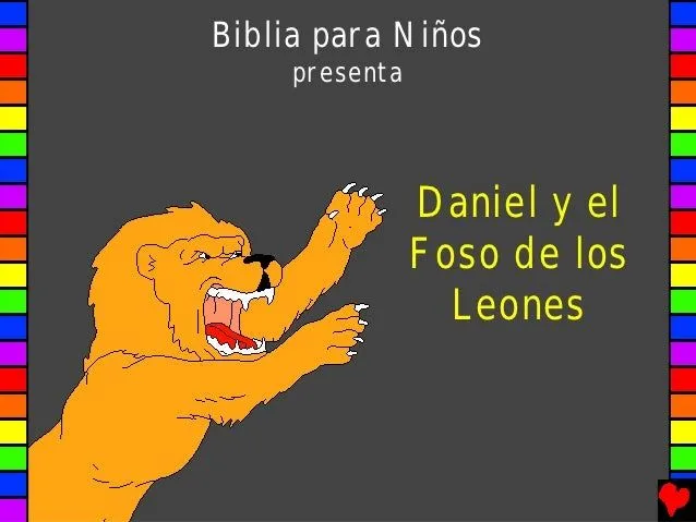 34 daniel y el foso de los leones