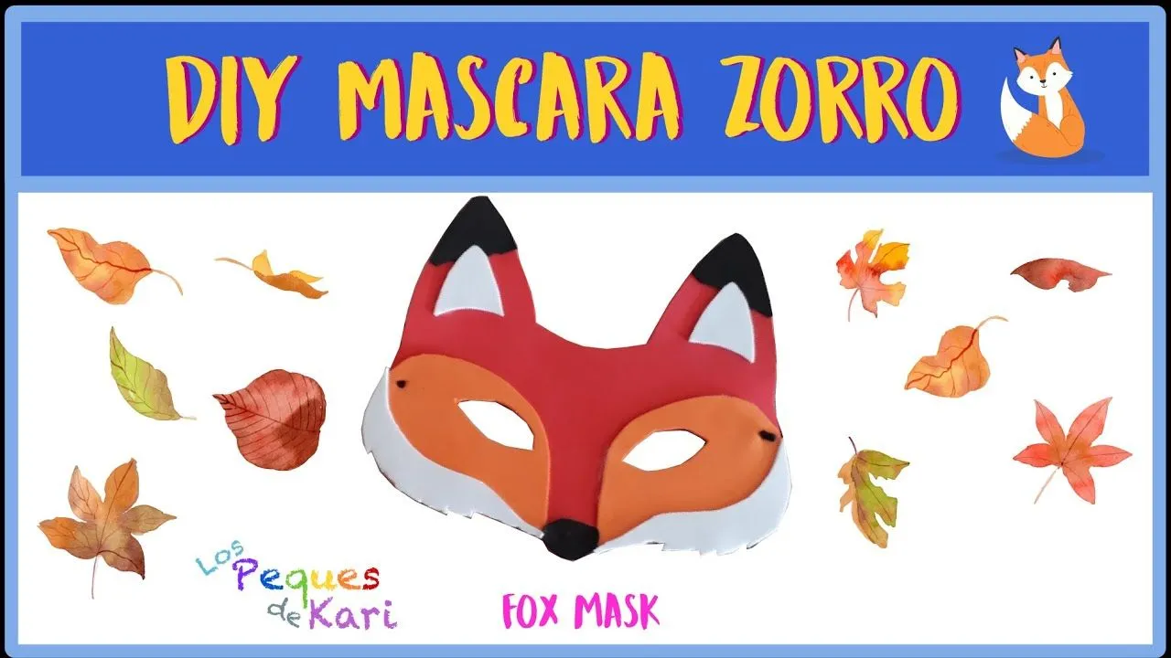 Cómo hacer orejas de zorro con fomi