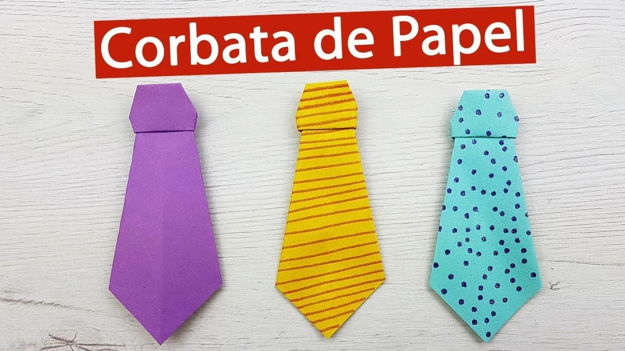 Como realizar una corbata en foami