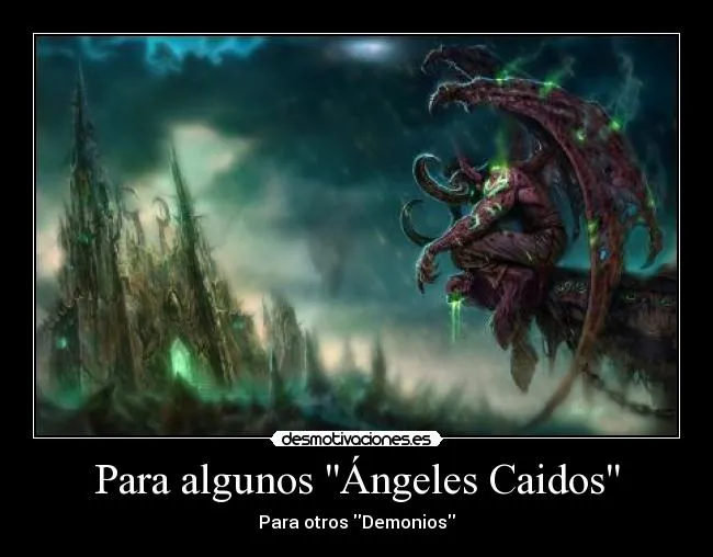 Para algunos ''Ángeles Caidos'' | Desmotivaciones