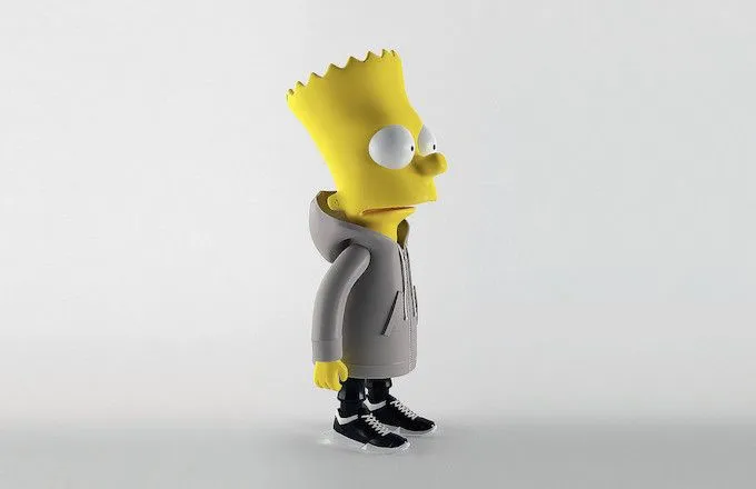 3D Artist Simeon Georgiev Gives Bart Simpson A Streetwear Makeover ...