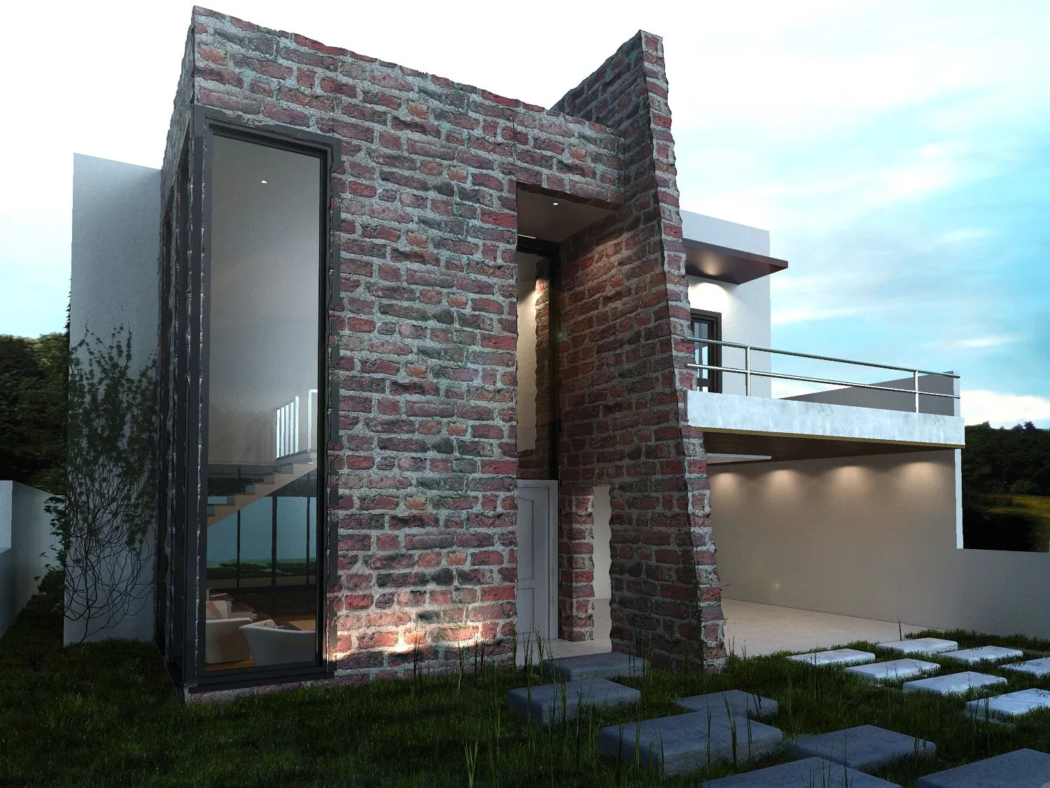 3D - Casa Exterior by pixelpublicidade on deviantART