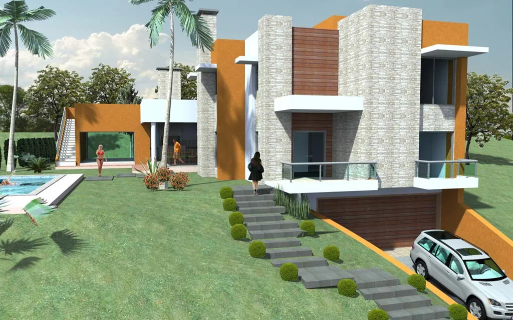 3D Casa Maca » Arquitectos.com.py | Paraguay, Galería Social de ...