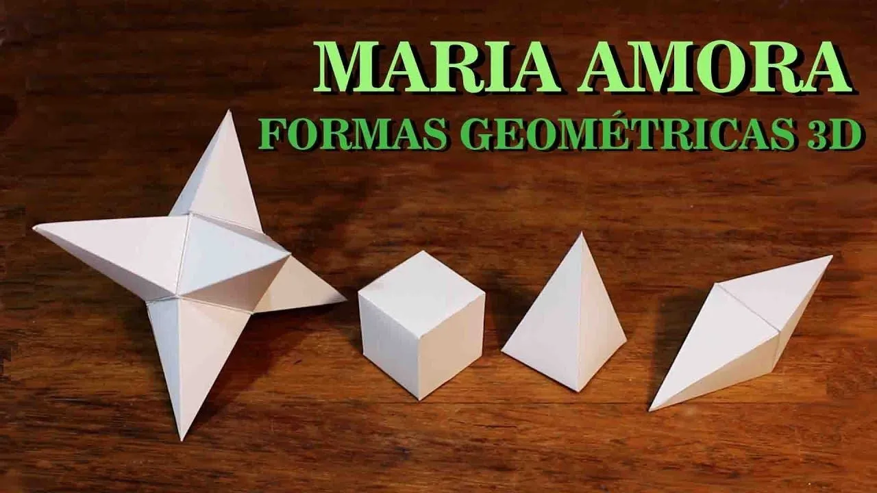 3D GEOMETRIC SHAPES - CUBE - PRISMA - STAR - with molds - YouTube