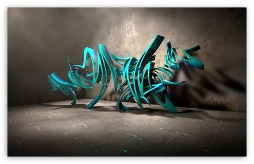 3D Graffiti Background III HD desktop wallpaper : High Definition ...