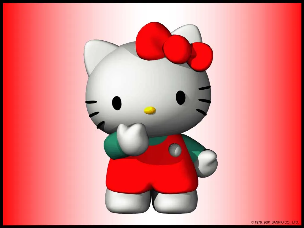 3d Movie Image: 3d Hello Kitty