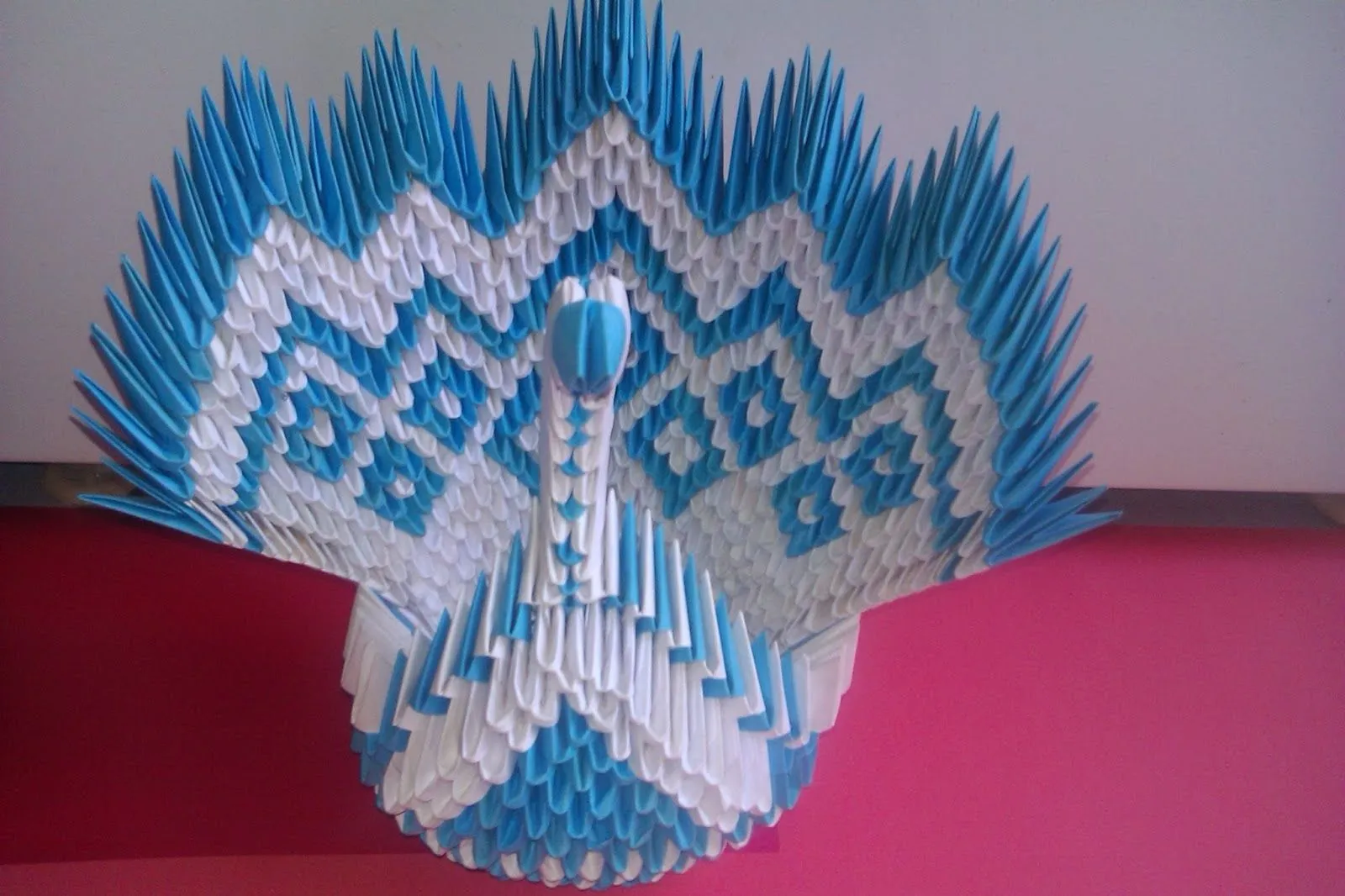 3D Origami: Cisne de Diamantes