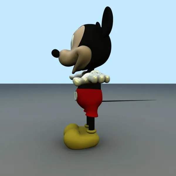 3dsmax mickey mouse