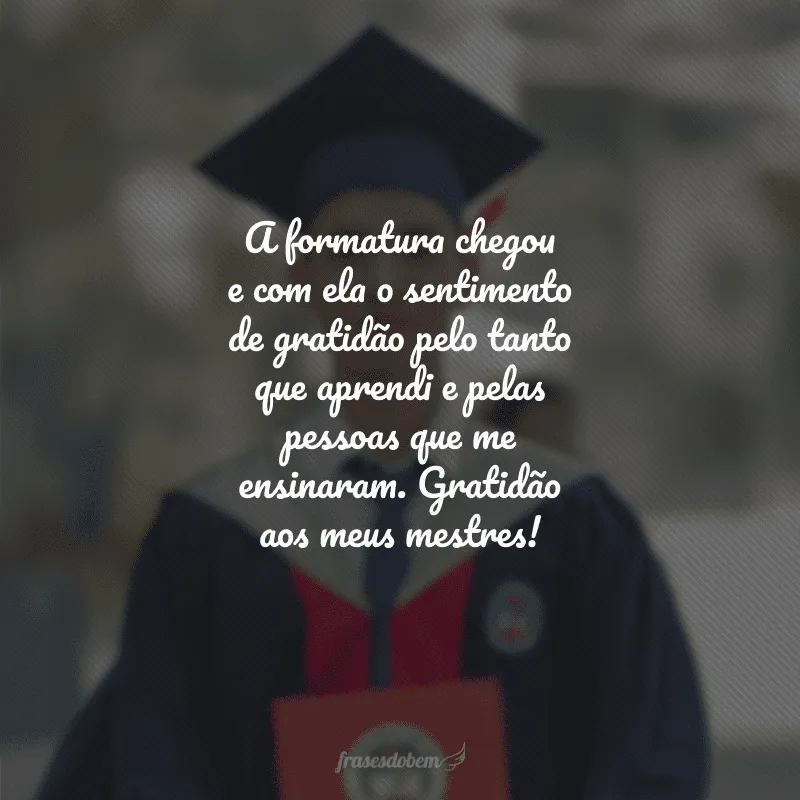 40 frases de agradecimento de formatura que celebram essa conquista