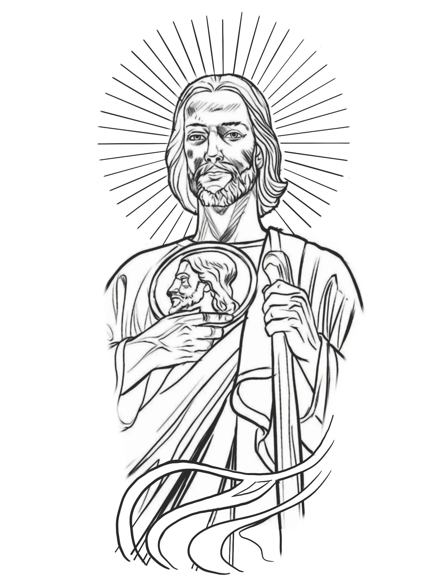 48 ideas de San Judas Tadeo en 2023 | tatuajes religiosos, san judas, san juditas tadeo