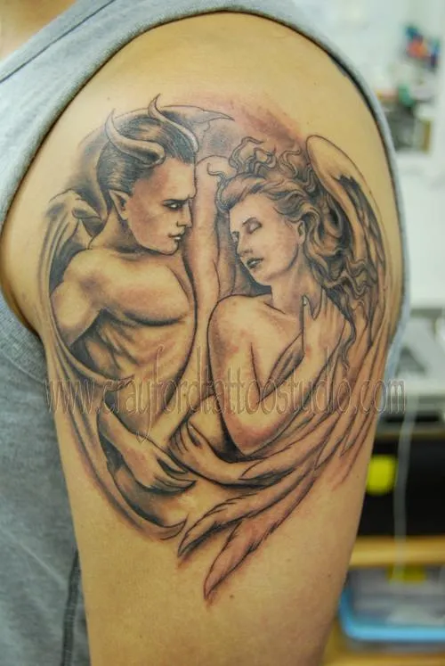 50 Holy Angel Tattoo Designs | Cuded